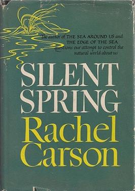 An old book cover: Silent Spring by Rachel Carson